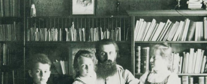 herzl avec ses enfants