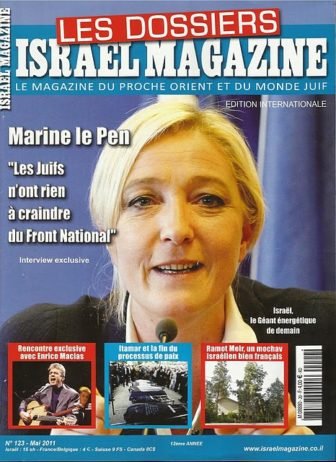 MARINE LE PEN, LE RASSEMBLEMENT NATIONAL ET LES JUIFS