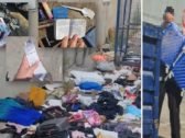 Les bagages des passagers sont pillés, déchiquetés et jetés à la poubelle à l'aéroport Ben Gourion