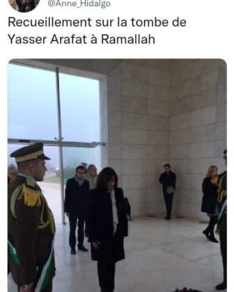 Patrick Klugman, pourfendeur d'André Darmon, s'est recueilli sur la tombe du terroriste Arafat