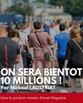 ISRAEL: BIENTOT 10 MILLIONS !