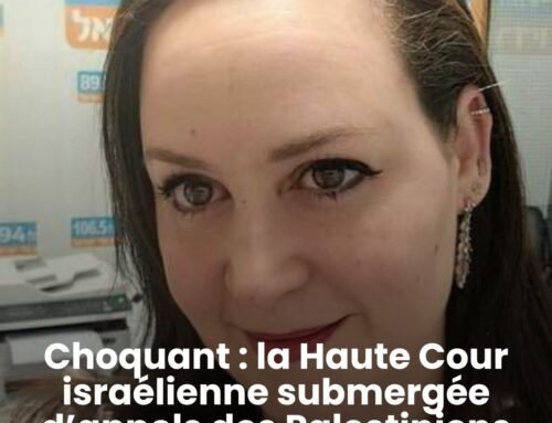 Choquant: La Cour suprême submergée par les Palestiniens