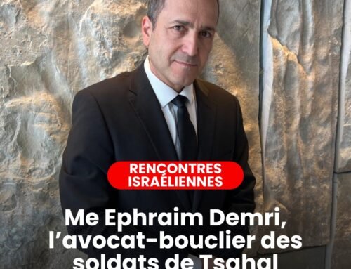 Ephraim Dimri, l&rsquo;avocat-bouclier des soldats de Tsahal